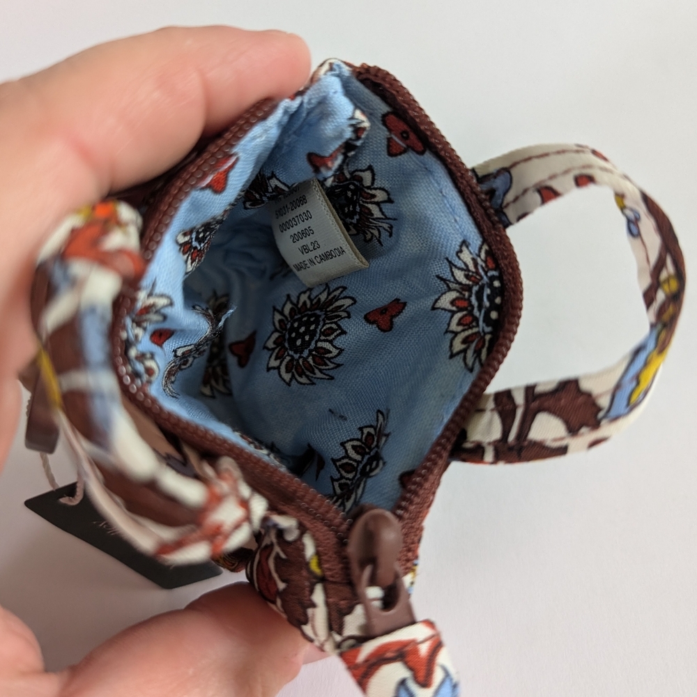 Floral Patterned Coin Pouch - Picture 4 of 5
